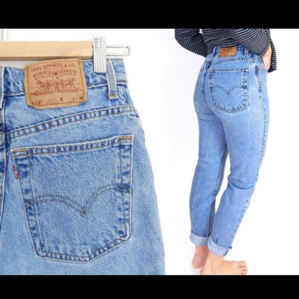 Vintage Levi’s 512 sz 12/14 reg. M lightwash